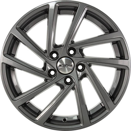 GMP Wonder anthracite Alufelge 7x17 Zoll ET43 LK 5x100 ML57.1 – Bild 2