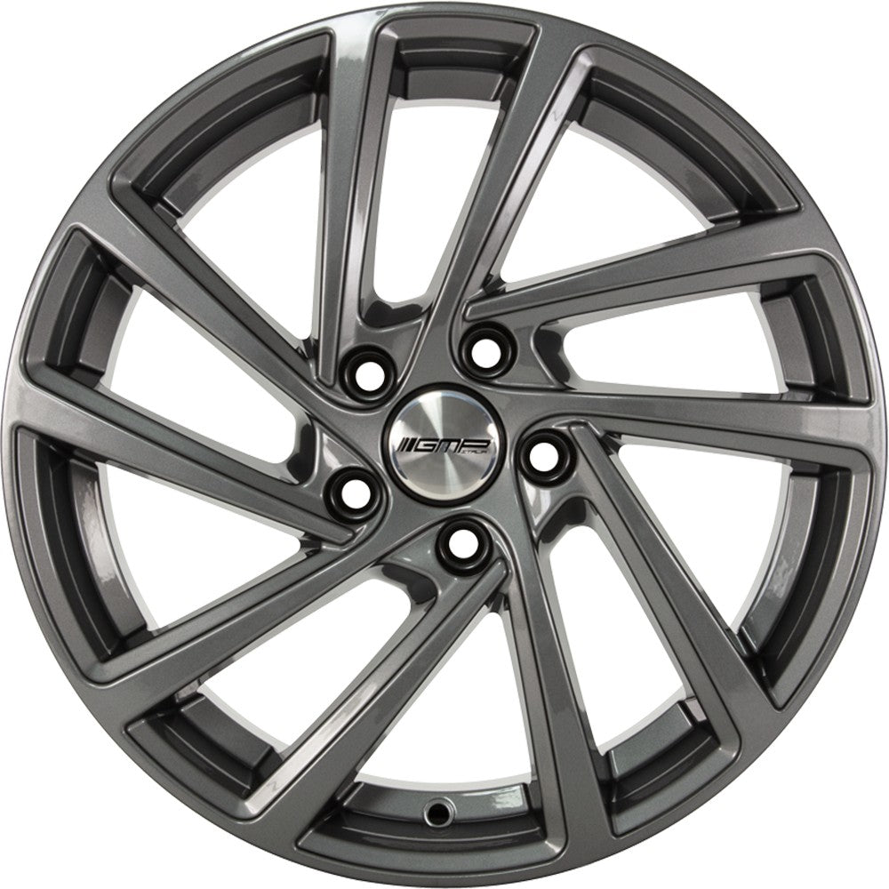 GMP Wonder anthracite Alufelge 7x17 Zoll ET43 LK 5x100 ML57.1 – Bild 2