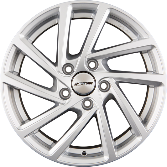 GMP Italia Wonder Silver Alufelge 7.5x18 Zoll ET45 LK 5x112 ML57.1