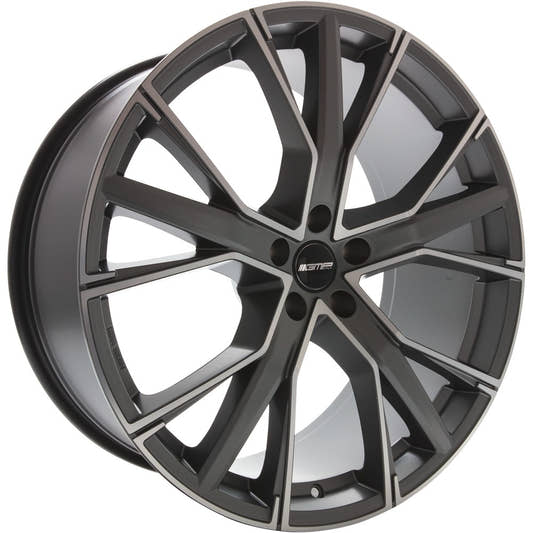 GMP Gunner matt anthracite diamond Alufelge 10x22 Zoll ET35 LK 5x112 ML66.5