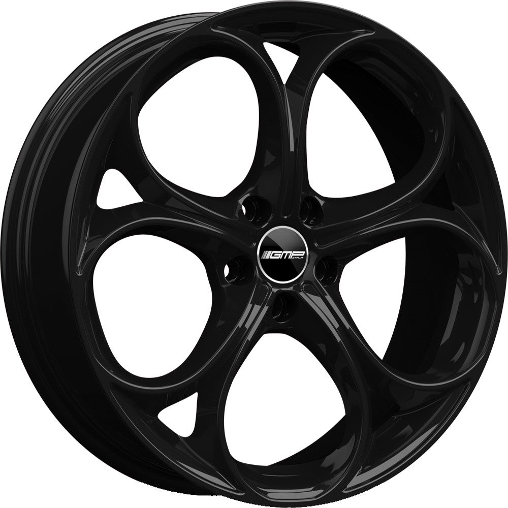 GMP Drake glossy black Alufelge 8x19 Zoll ET33 LK 5x110 ML65.1