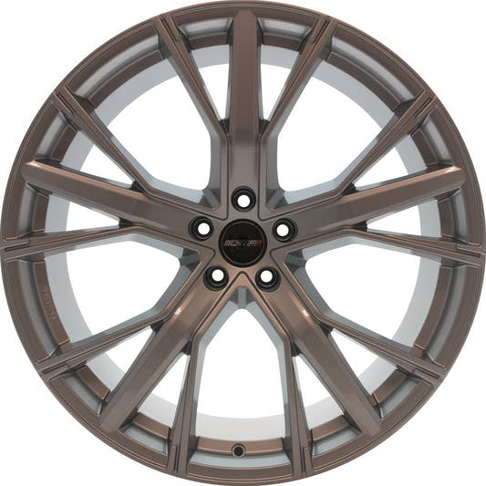 GMP Gunner silver Alufelge 10x22 Zoll ET35 LK 5x112 ML66.5 – Bild 2