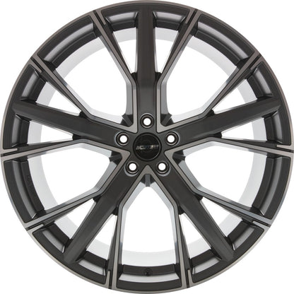 GMP Gunner matt anthracite diamond Alufelge 8x18 Zoll ET45 LK 5x112 ML66.5 – Bild 2
