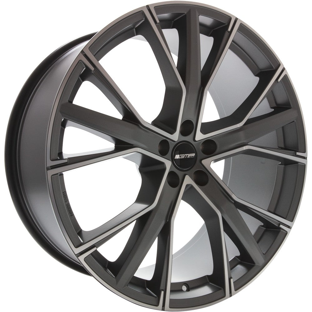 GMP Gunner matt anthracite diamond Alufelge 8.5x19 Zoll ET20 LK 5x112 ML66.5