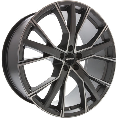 GMP Gunner matt anthracite diamond Alufelge 8.5x19 Zoll ET35 LK 5x112 ML66.5