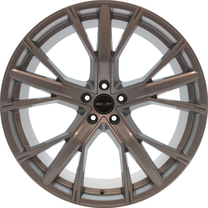 GMP Gunner silver Alufelge 9x21 Zoll ET30 LK 5x112 ML66.5 – Bild 2