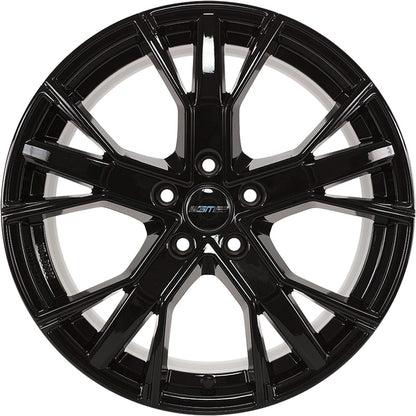 GMP Gunner glossy black Alufelge 8.5x19 Zoll ET45 LK 5x112 ML66.5 – Bild 2