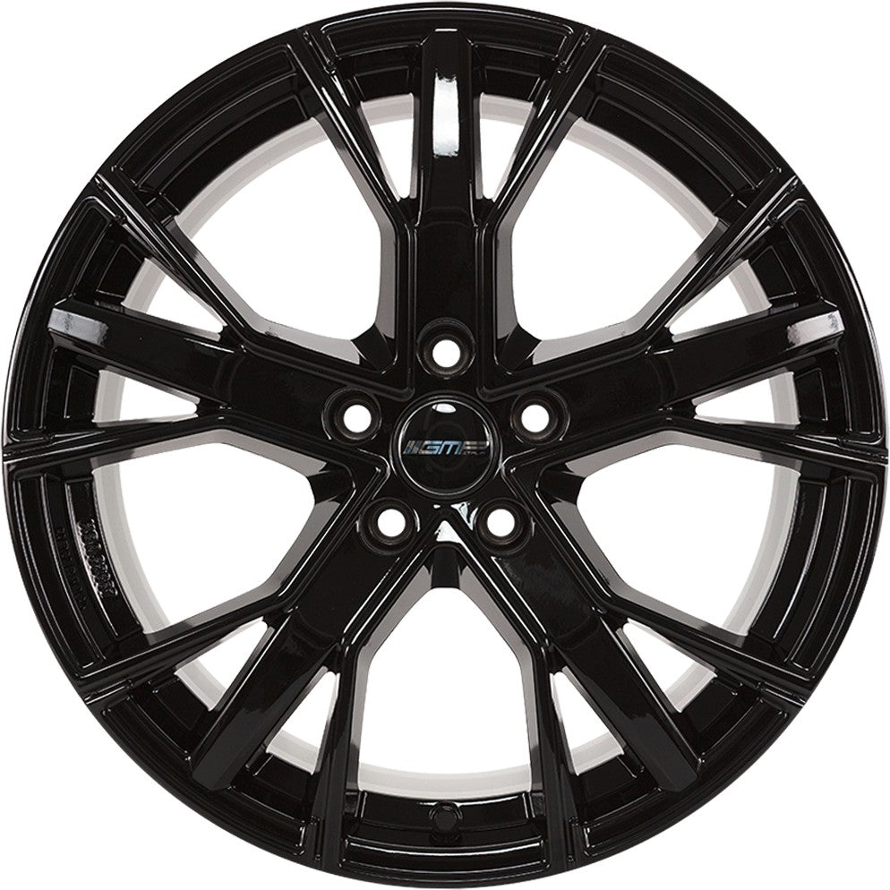 GMP Gunner glossy black Alufelge 9.5x22 Zoll ET36 LK 5x112 ML66.6 – Bild 2