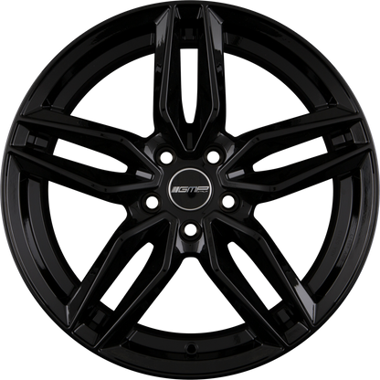 GMP Italia Fasten Glossy Black Alufelge 8x19 Zoll ET45 LK 5x112 ML66.6