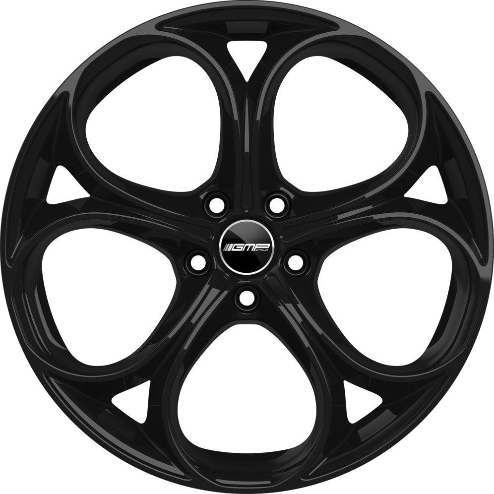 GMP Drake glossy black Alufelge 8x18 Zoll ET33 LK 5x110 ML65.1 – Bild 2
