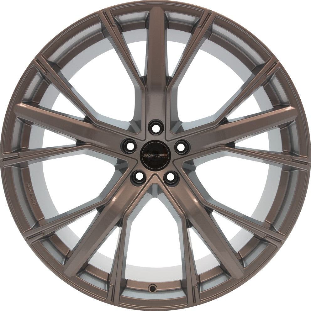 GMP Gunner silver Alufelge 10.5x22 Zoll ET43 LK 5x112 ML66.6 – Bild 2