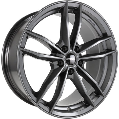 GMP Swan anthracite glossy Alufelge 8x19 Zoll ET45 LK 5x112 ML66.6