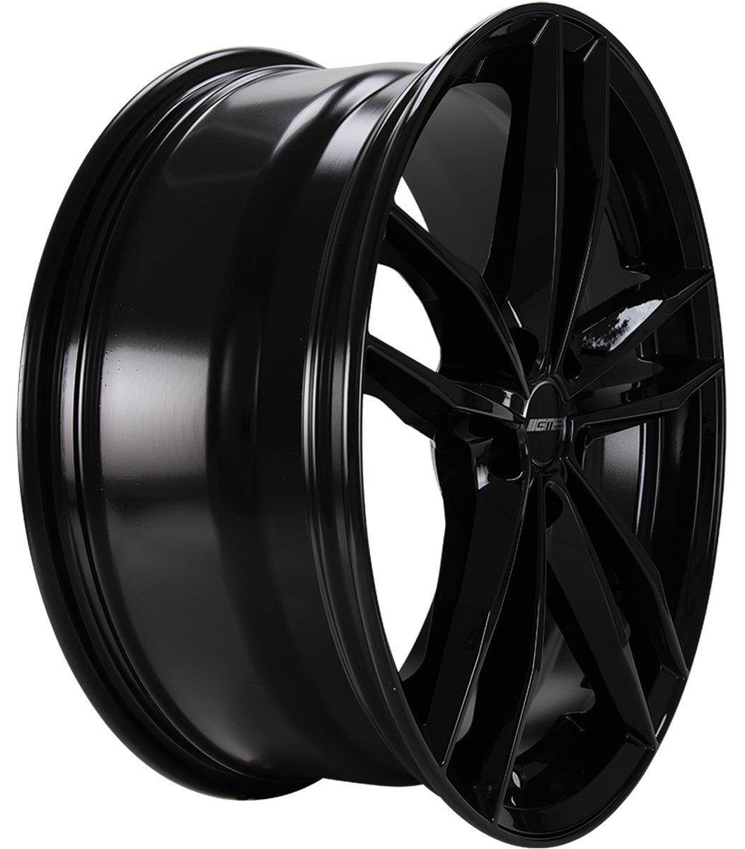 GMP Swan black glossy Alufelge 8x19 Zoll ET45 LK 5x120 ML72.6 – Bild 3