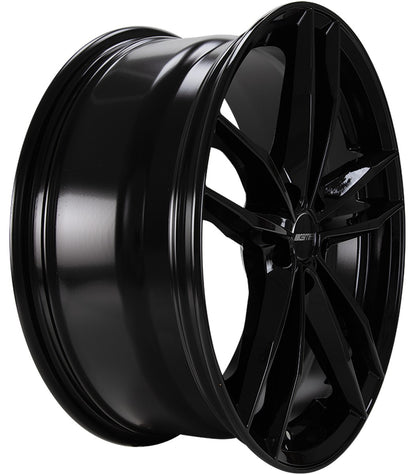GMP Swan black glossy Alufelge 8x19 Zoll ET45 LK 5x120 ML72.6 – Bild 3