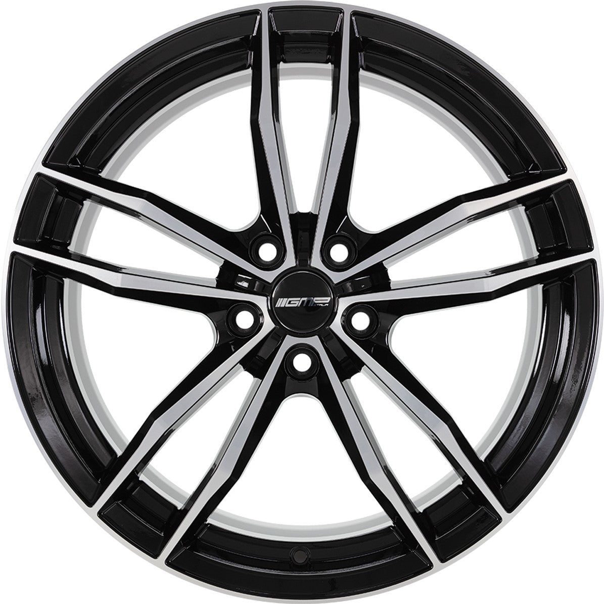 GMP Swan black diamond Alufelge 9x19 Zoll ET40 LK 5x112 ML66.6 – Bild 2