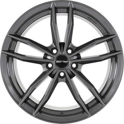 GMP Swan anthracite glossy Alufelge 8x18 Zoll ET35 LK 5x114.3 ML64.1 – Bild 2