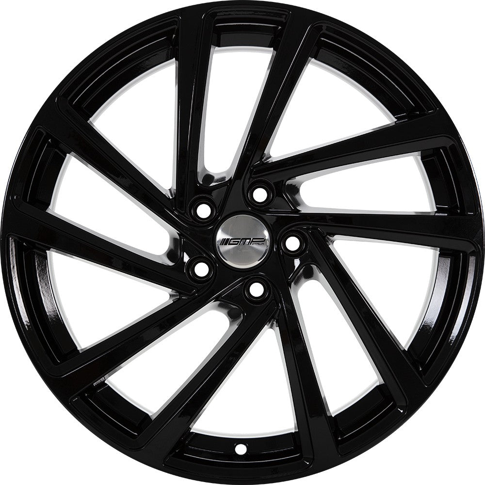 GMP Wonder black glossy Alufelge 8x19 Zoll ET40 LK 5x112 ML57.1 – Bild 2