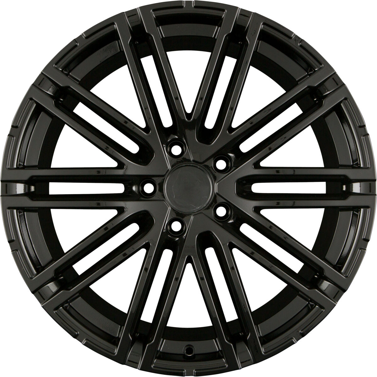 GMP Italia Targa Shiny Black Alufelge 10x20 Zoll ET19 LK 5x112 ML66.6
