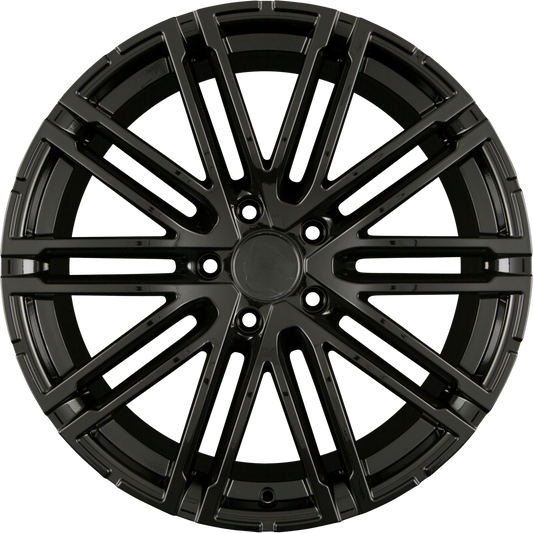 GMP Italia Targa Shiny Black Alufelge 9x22 Zoll ET26 LK 5x112 ML66.6