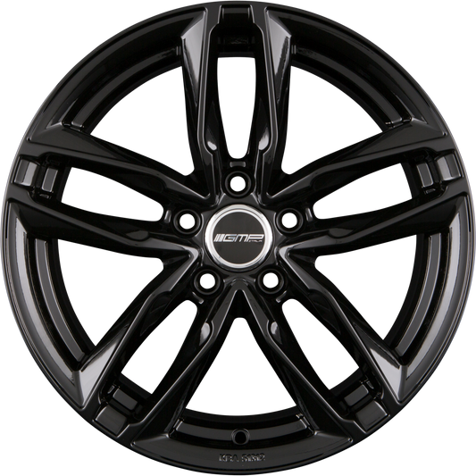 GMP Italia Atom Shiny Black Alufelge 7.5x17 Zoll ET35 LK 5x100 ML57.1
