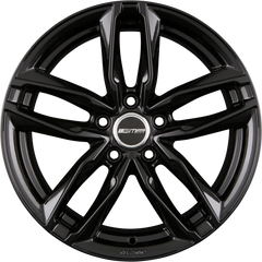 GMP Italia Atom Shiny Black Alufelge 7.5x17 Zoll ET35 LK 5x100 ML57.1