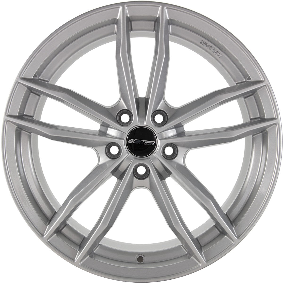 GMP Swan silver Alufelge 9.5x20 Zoll ET40 LK 5x112 ML66.6 – Bild 2