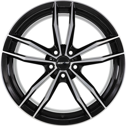 GMP Swan black diamond Alufelge 9.5x20 Zoll ET37 LK 5x120 ML72.6 – Bild 2