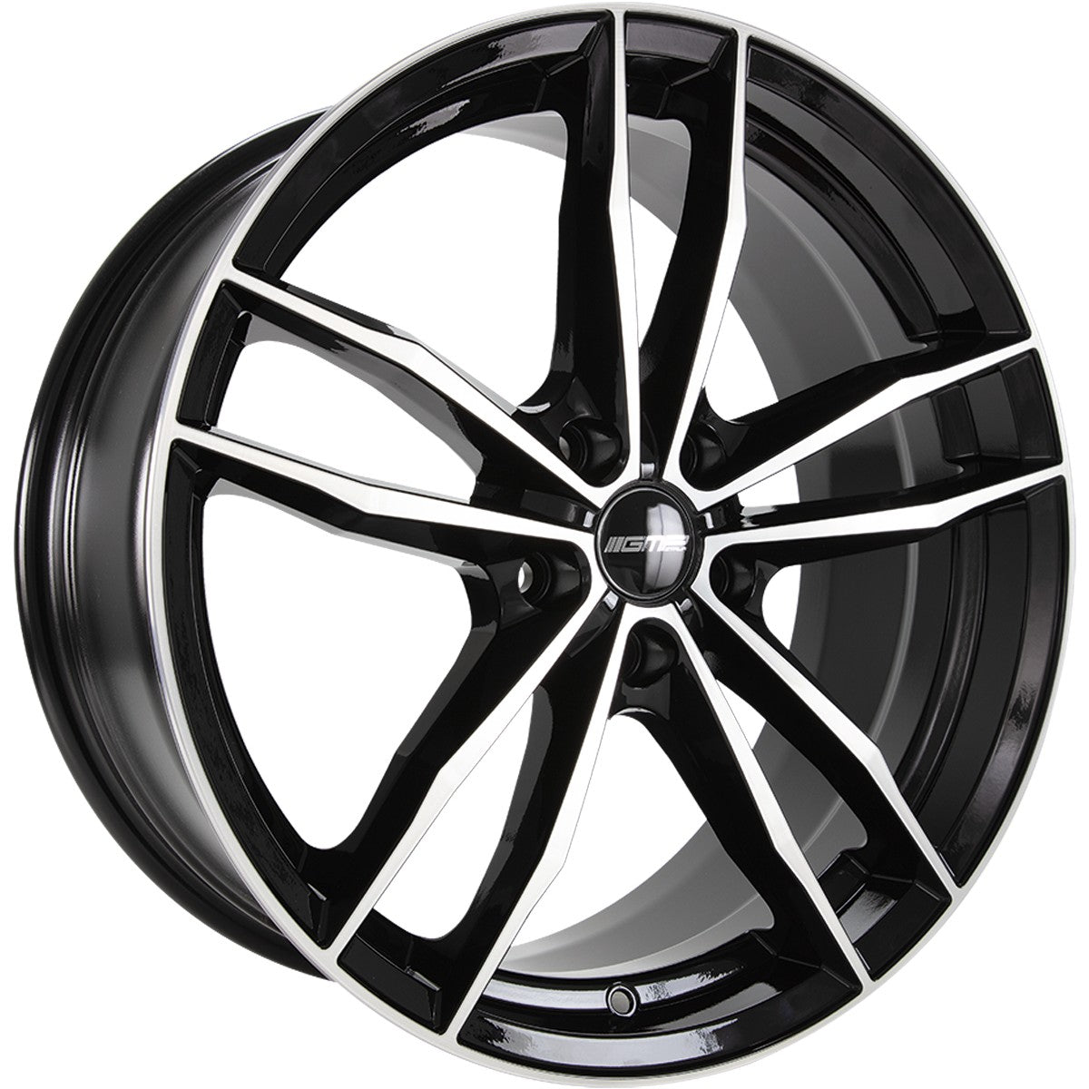 GMP Swan black diamond Alufelge 9.5x20 Zoll ET45 LK 5x120 ML72.6