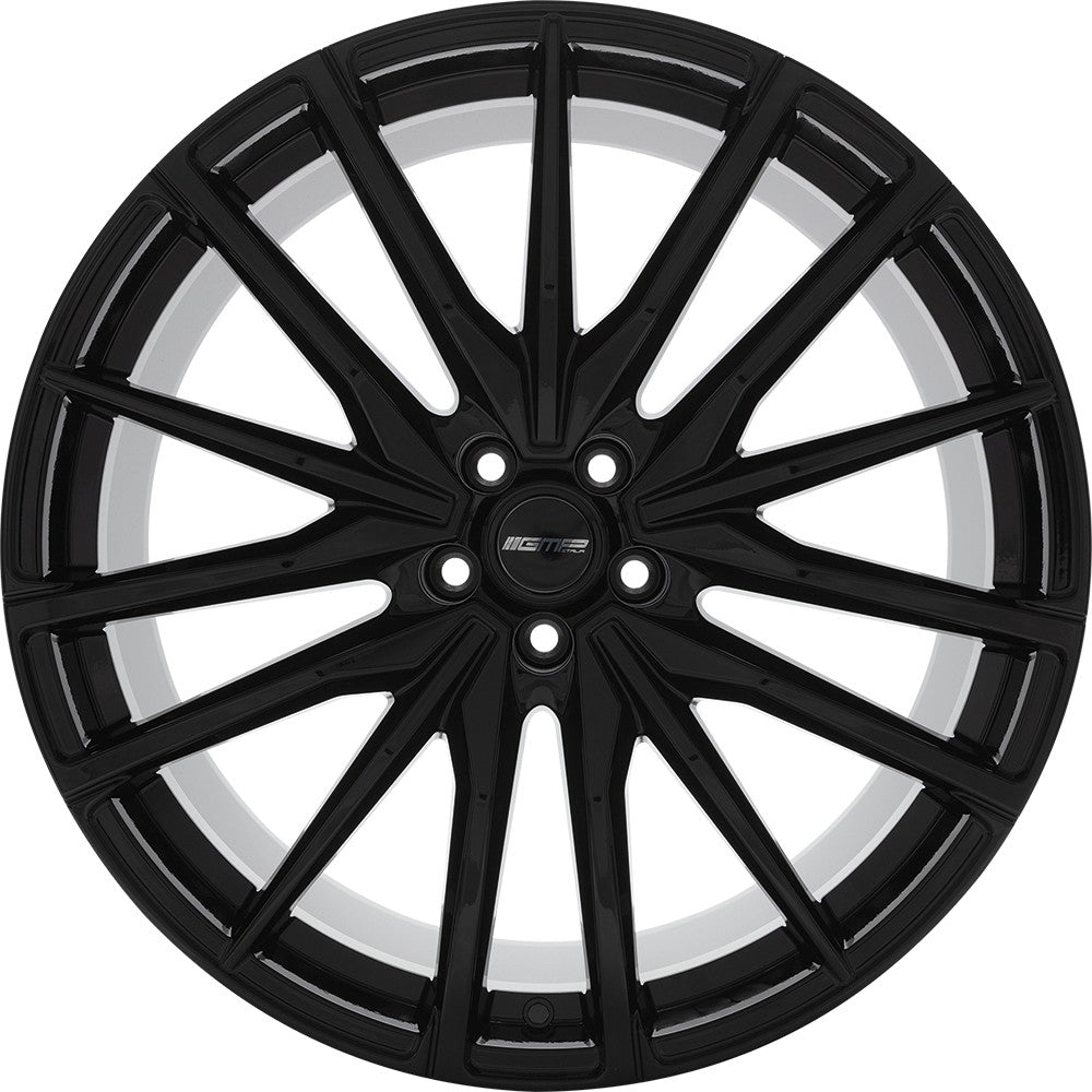 GMP Sparta black glossy Alufelge 9x21 Zoll ET35 LK 5x112 ML66.6 – Bild 2