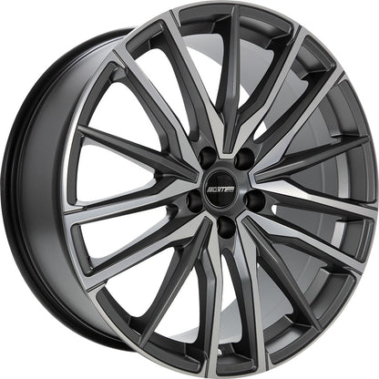 GMP Sparta anthracite matt diamond Alufelge 9x21 Zoll ET35 LK 5x112 ML66.6