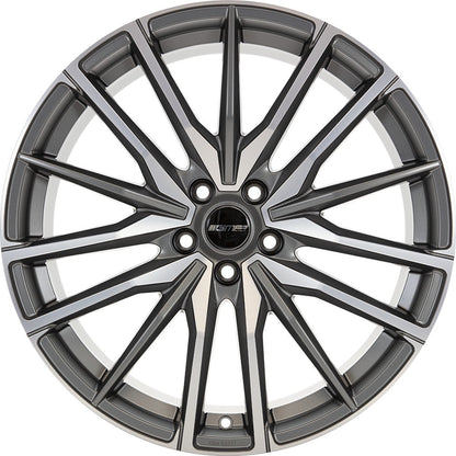 GMP Sparta anthracite matt diamond Alufelge 9.5x22 Zoll ET37 LK 5x112 ML66.6 – Bild 2