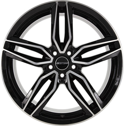 GMP Fasten black diamond Alufelge 7.5x17 Zoll ET35 LK 5x112 ML66.6 – Bild 2