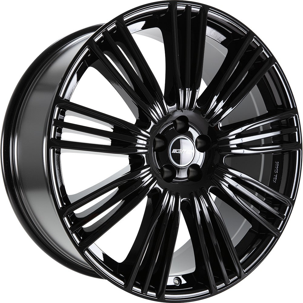 GMP Coventry black glossy Alufelge 9.5x22 Zoll ET49 LK 5x120 ML72.6