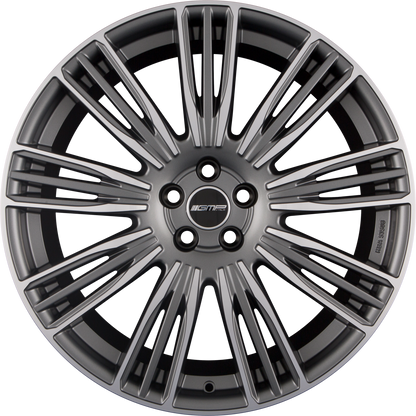 GMP Italia Coventry Matt Anthracite Diamond Alufelge 9.5x22 Zoll ET42 LK 5x108 ML63.4