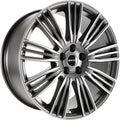 GMP Coventry anthracite matt diamond Alufelge 9.5x21 Zoll ET49 LK 5x120 ML72.6