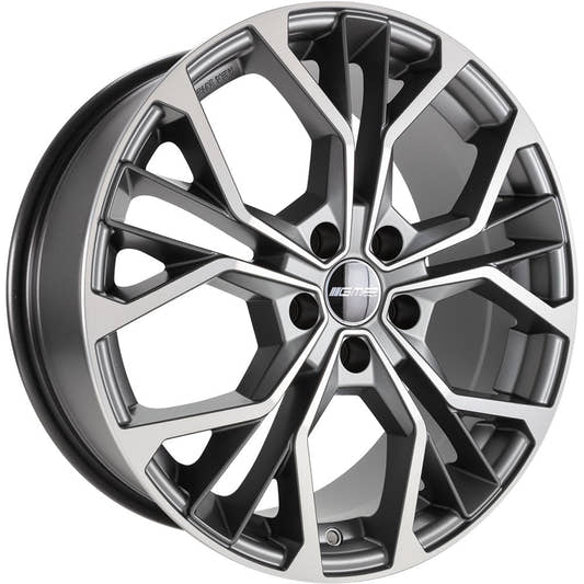 GMP Matisse anthracite matt diamond Alufelge 7.5x19 Zoll ET50 LK 5x112 ML57.1