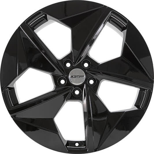 GMP Eleos black glossy Alufelge 7.5x19 Zoll ET50 LK 5x112 ML57.1 – Bild 2