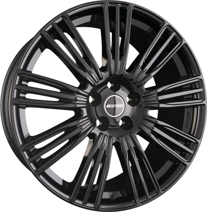 GMP Italia Coventry Glossy Black Alufelge 9x21 Zoll ET42 LK 5x108 ML63.4 – Bild 2