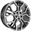 GMP Matisse anthracite matt diamond Alufelge 7x17 Zoll ET35 LK 5x110 ML65.1