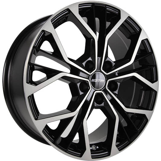 GMP Matisse black diamond Alufelge 7x17 Zoll ET35 LK 5x110 ML65.1