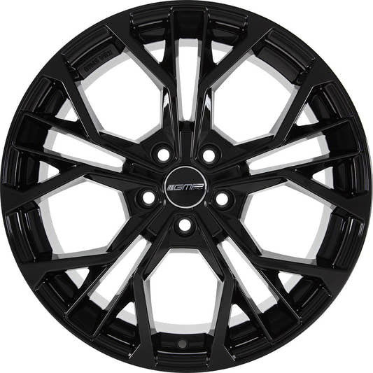 GMP Matisse black glossy Alufelge 7x17 Zoll ET35 LK 5x110 ML65.1 – Bild 2
