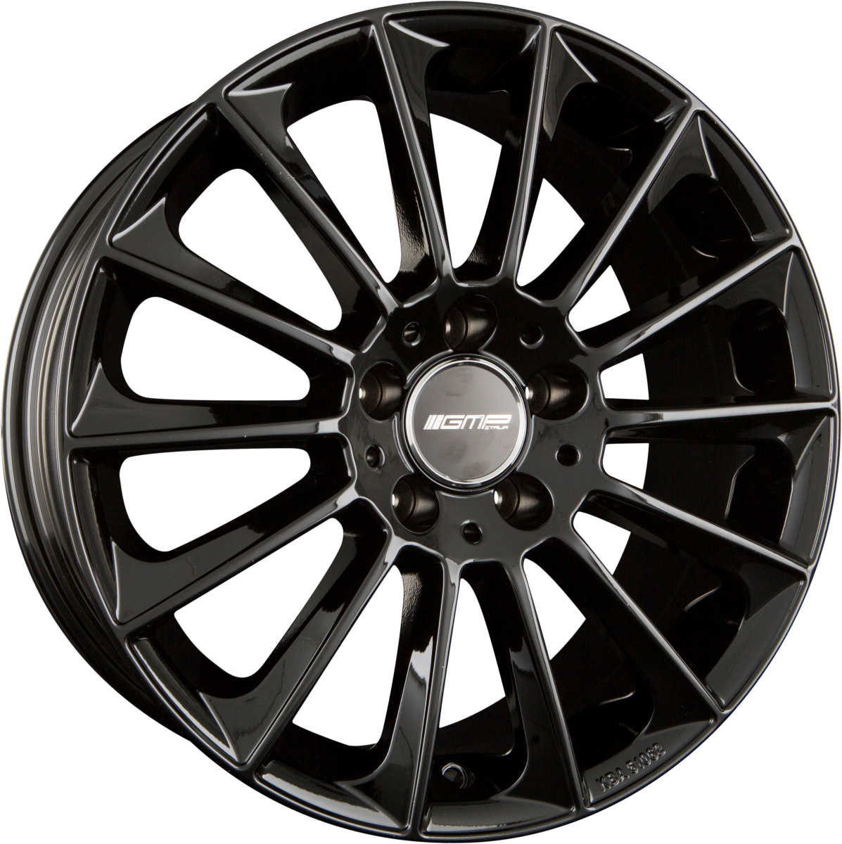 GMP Stellar glossy black Alufelge 10x22 Zoll ET35 LK 5x130 ML84.1 – Bild 4