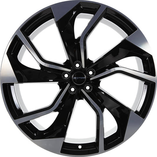 GMP Rebel black diamond Alufelge 10x23 Zoll ET30 LK 5x112 ML66.5 – Bild 2