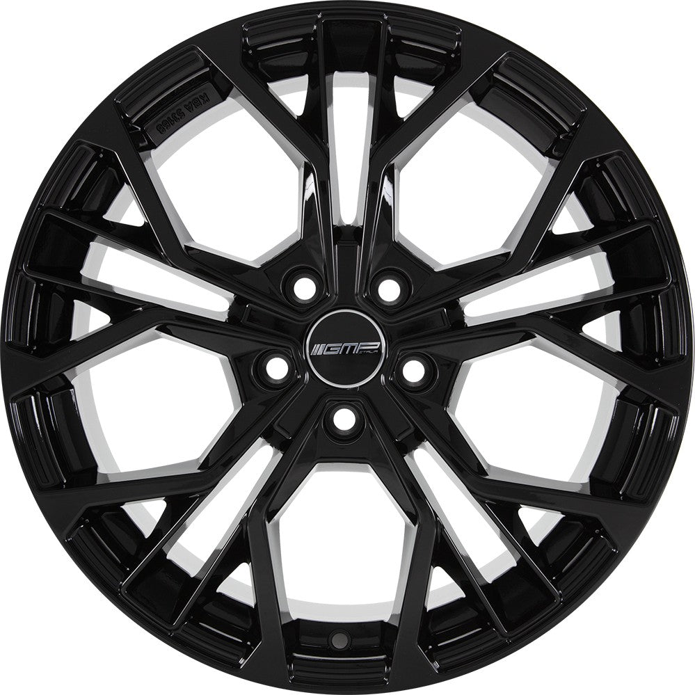 GMP Matisse black glossy Alufelge 5.5x15 Zoll ET40 LK 4x100 ML73.1 – Bild 2