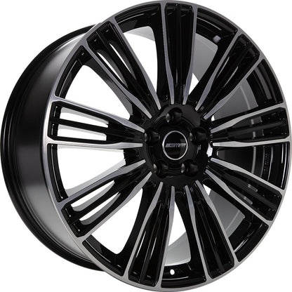 GMP Coventry black diamond Alufelge 9x21 Zoll ET45 LK 5x108 ML63.4