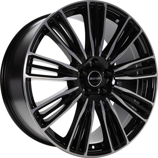 GMP Coventry black diamond Alufelge 9.5x22 Zoll ET49 LK 5x120 ML72.6