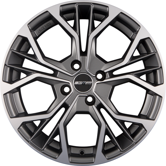 GMP Italia Matisse Matt Anthracite Diamond Alufelge 6.5x16 Zoll ET35 LK 4x98 ML58.1