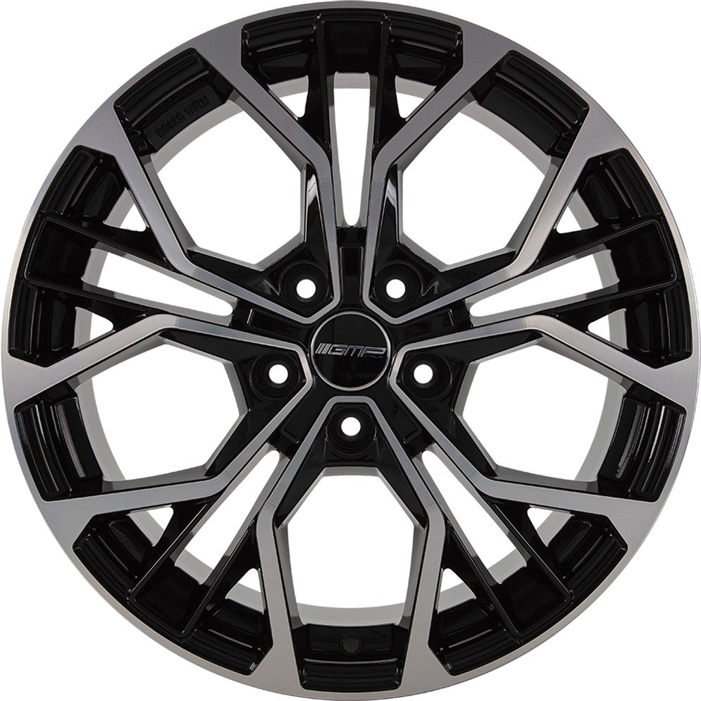 GMP Matisse black diamond Alufelge 6.5x16 Zoll ET35 LK 5x98 ML58.1 – Bild 2