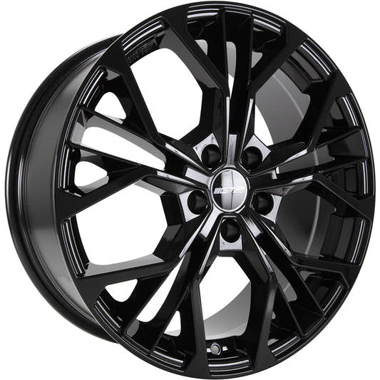 GMP Matisse black glossy Alufelge 6.5x16 Zoll ET35 LK 5x110 ML65.1