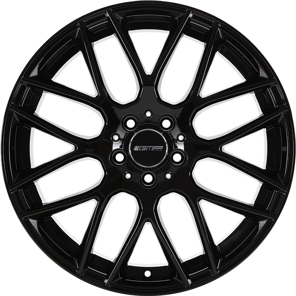 GMP Berghem black glossy Alufelge 9x19 Zoll ET35 LK 5x112 ML66.6 – Bild 2